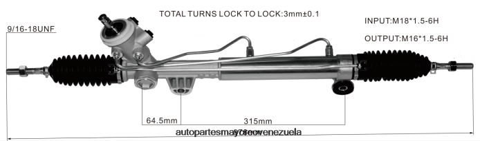 BUICK cremallera de dirección asistida 7836993l5 4Z2LBD2712 - Repuestos De Motos En Merida Venezuela