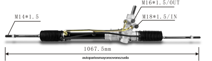 CHEVROLET Cremallera de dirección asistida 94671442 94730221 93389866 93344883 93384074 94707950 26031125 93338535 dhb 22026 7111446000 4Z2LBD2687 - Repuestos De Auto Venezuela