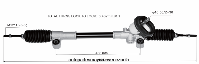 DAIHATSU Cremallera de dirección asistida 48001-4la0b 48001-8ga1a 48001-4la1b 4Z2LBD2810 - Mayorista De Repuestos De Autos