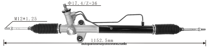 DAIHATSU cremallera de dirección asistida 44200-bz142 4Z2LBD2809 - Mayorista De Repuestos De Motos En Venezuela