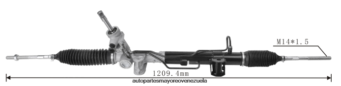 DODGE/CHRYSLER Cremallera de dirección asistida p05105085ac 5154515ac p051054517ac 5154519aa 19320419 1020236 7117136010 4Z2LBD2791 - Repuestos De Motos En Venezuela