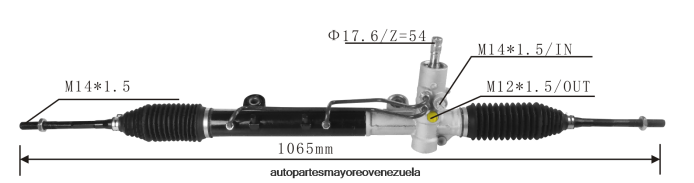 FIAT cremallera de dirección asistida 46545221 82491308 46553563 46545222 46518764 46553564 82491319 46456656 4Z2LBD2798 - Autopartes Mayoreo