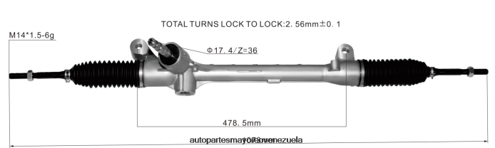 HONDA Cremallera de dirección asistida 53400-t5r-a01 4Z2LBD2849 - Mayorista De Repuestos De Motos En Venezuela