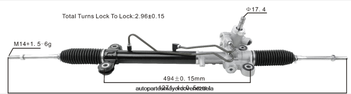 HONDA Cremallera de dirección asistida 53601-swa-q01 4Z2LBD2537 - Repuestos De Auto Venezuela