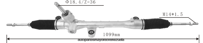 HONDA cremallera de dirección asistida 53400-t7a-h02 53400-t7w-a02 53400-t8m-g02 71631-05910 4Z2LBD2528 - Autopartes Mayoreo