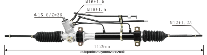 HYUNDAI/KIA cremallera de dirección asistida kk136-32-960b 4Z2LBD2717 - Repuestos De Auto Venezuela