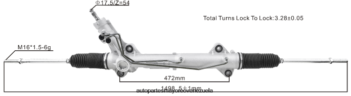 MERCEDES-BENZ/BMW cremallera de dirección asistida a9064601800 a9064621301 4Z2LBD2432 - Repuestos De Motos En Merida Venezuela
