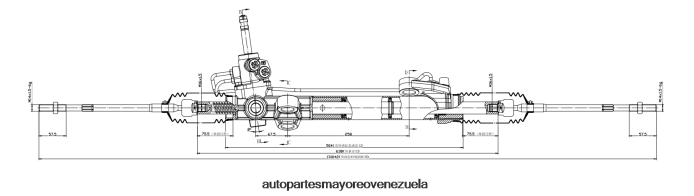 MITSUBISHI cremallera de dirección asistida 4410a064 4410a308 4Z2LBD2555 - Proveedores De Repuestos De Motos En Venezuela