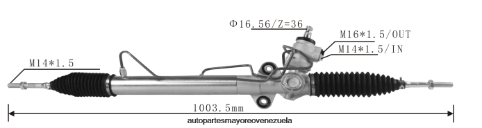 MITSUBISHI cremallera de dirección asistida señor 210503 4Z2LBD2560 - Mayorista De Repuestos De Autos