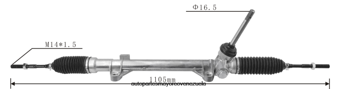 NISSAN cremallera de dirección asistida 48001-jg00a 48001-jg00b 4Z2LBD2587 - Repuestos De Auto Venezuela
