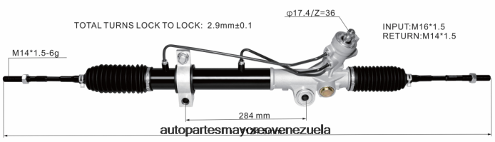 NISSAN cremallera de dirección asistida 49001-9y200 4Z2LBD2596 - Marcas De Repuestos De Motos En Venezuela