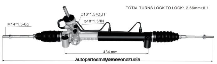 OPEL cremallera de dirección asistida 5900252 93303426 4Z2LBD2779 - Mayorista De Repuestos De Motos En Venezuela