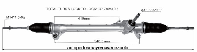 ROEWE cremallera de dirección asistida 10180850 4Z2LBD2830 - Mayorista De Repuestos De Autos