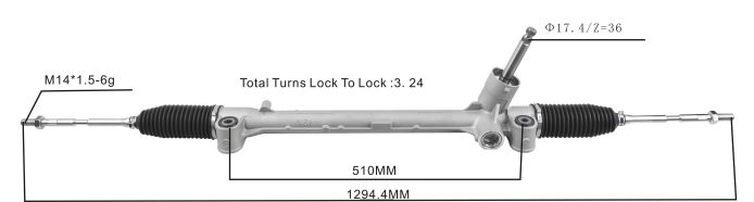 SUZUKI cremallera de dirección asistida 48500-73r00-000 4Z2LBD2619 - Mayorista De Repuestos De Motos En Venezuela