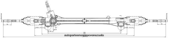 TOYOTA Cremallera de dirección asistida 44250-52010 44250-52340 44250-52200 4Z2LBD2452 - Repuestos De Motos En Merida Venezuela