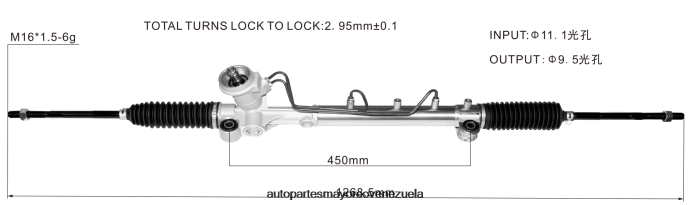 FORD Cremallera de dirección asistida 3l8z-3504-darm yl8z-3504-kbrm 4Z2LBD2672 - Repuestos De Motos En Merida Venezuela