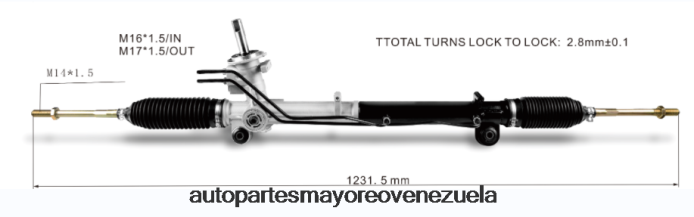 FORD Cremallera de dirección asistida e3b13200a1b j7bz3504p 4Z2LBD2661 - Repuestos De Motos En Venezuela